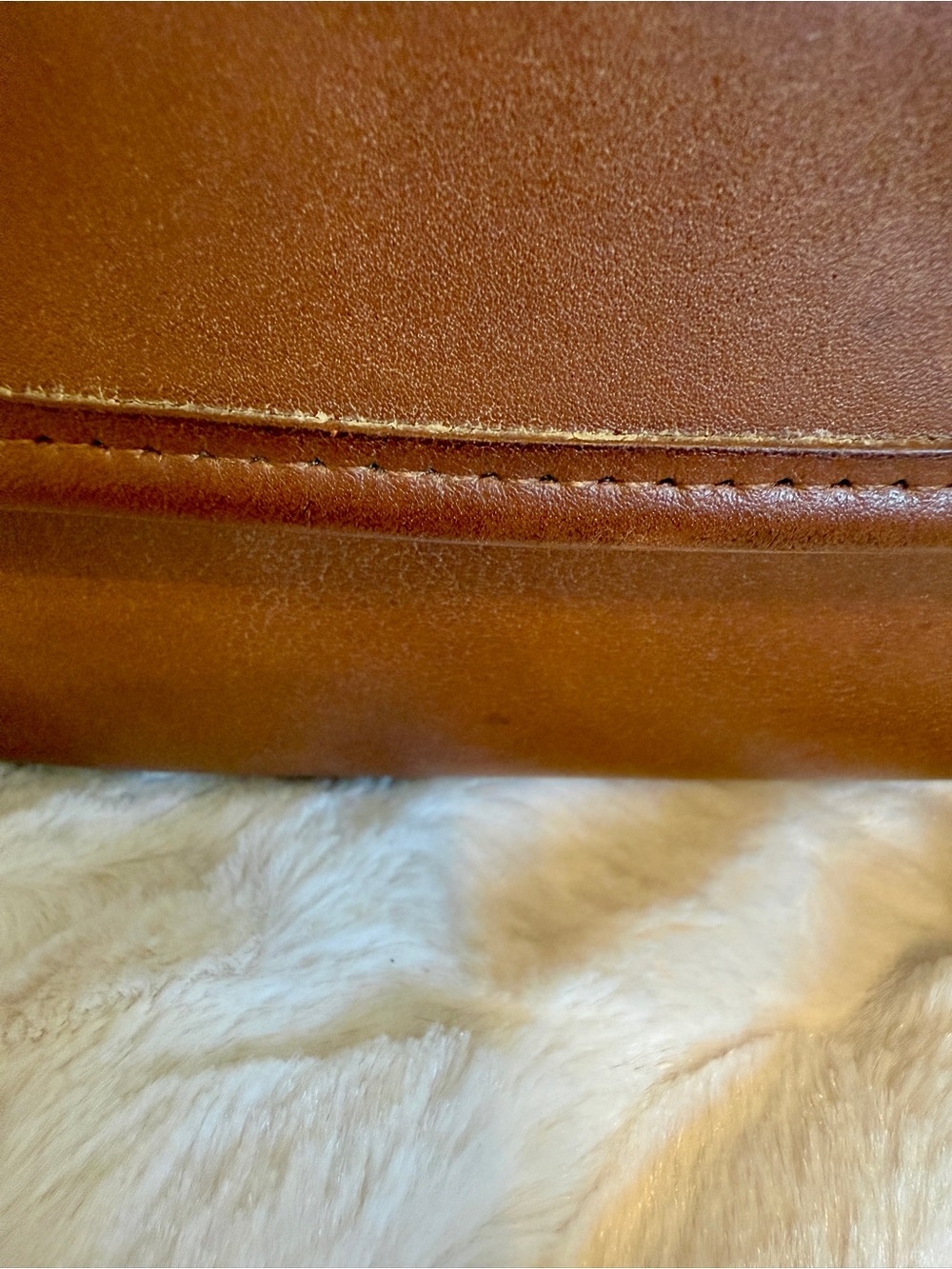 Vintage Coach Court bag in British Tan 9870 - Picture 10 of 16